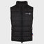 Empire Black sleeveless down jacket