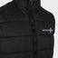 Empire Black sleeveless down jacket