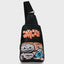 Million Art Sling Bag Black/Orange