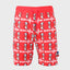 Spookye Red/White Swim Shorts