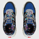 Sneakers bleue et noir à semelle blanche Batiste million