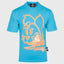 T-shirt bleu Batiste Million Marque Streetwear